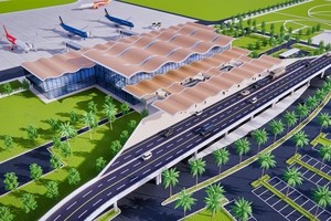 Phối cảnh dự án Cảng hàng không Quảng Trị.