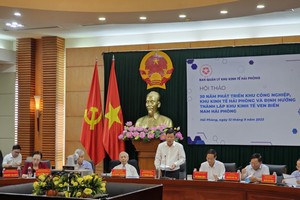 Ông Lê Trung Kiên, Trưởng ban Ban Quản lý Khu Kl992 cổng game cá cược Hải Phòng.