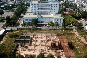 Khu đất Dự án Khu dịch vụ chất lượng cao - Bệnh viện Đa khoa tỉnh Quảng Ngãi.