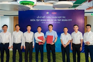 Đại diện Kl994 game bài casino hấp dẫn FPT và Kl994 game bài casino hấp dẫn GELEX ký kết thỏa thuận hợp tác.