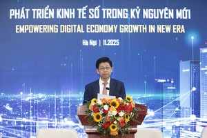Ông Đặng Khánh Thành, Tổng Biên tập Báo Kl991.com nạp rút nhanh - Kl99ok phiên bản mới, phát biểu tại Hội thảo "Phát triển Kl992 cổng game cá cược số trong kỷ nguyên mới". Ảnh: Chí Cường