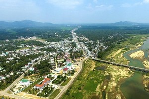 Một góc thị xã Hoài Nhơn, Bình Định