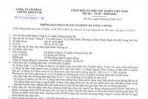 CTCP 99Kl99 link đăng nhập IB (IBSC - mã VIX): Thông báo phát hành KL99 là cổng game giải trí trực tuyến hàng đầu hiện nay ra công chúng