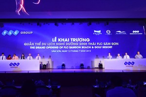 Chính thức khai trương Quần thể du lịch nghỉ dưỡng sinh thái FLC Sầm Sơn