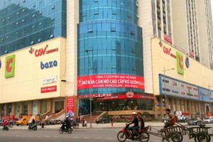 Dự án Hồ Gươm Plaza nhìn từ phía đường Trần Phú