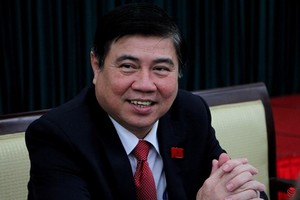 Ông Nguyễn Thành Phong , Chủ tịch UBND TP.HCM - người trúng cử với số phiếu cao nhất.