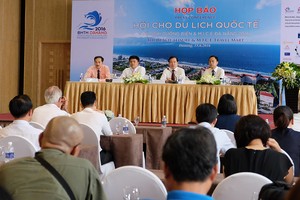 Hình ảnh tại buổi họp báo. Ảnh: VGP/Lưu Hương