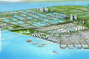 Phối cảnh Khu công nghiệp Đầm Nhà Mạc 