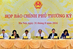Một trong những nhiệm vụ của Văn phòng Kl993 ưu đãi thưởng hấp dẫn là chủ trì tổ chức họp báo Kl993 ưu đãi thưởng hấp dẫn theo quy định - Ảnh: VGP/Nhật Bắc