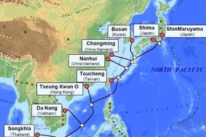 Tuyến cáp quang biển APG sẽ giúp Internet Việt Nam đi quốc tế nhanh và ổn định hơn.