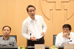 Phó tổng Thanh tra Kl993 ưu đãi thưởng hấp dẫn Nguyễn Văn Thanh phát biểu tại buổi công bố kết luận. Ảnh:Báo Thanh Tra.