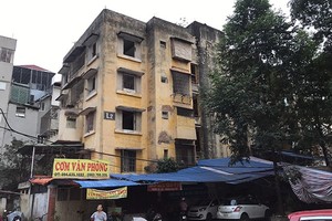 Hà Nội chuẩn bị giải phóng mặt bằng toàn bộ chung cư ở số 93 Láng Hạ