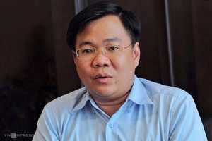 Ông Tề Trí Dũng trước lúc bị bắt. Ảnh:Hữu Khoa.