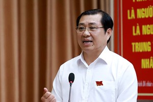 Ông Huỳnh Đức Thơ, Chủ tịch UBND TP Đà Nẵng. Ảnh:Nguyễn Đông.
