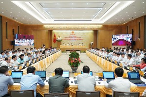 Phiên họp trực tuyến Kl993 ưu đãi thưởng hấp dẫn với các địa phương. - Ảnh: VGP