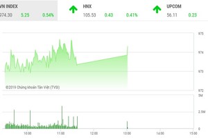 Phiên chiều 10/7: VN-Index giữ vững đà tăng, HNX-Index may mắn thoát hiểm