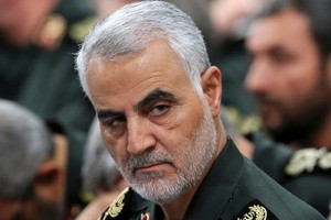 Thiếu tướng Qassem Soleimani trong cuộc họp tại Tehran tháng 9/2016. Ảnh: Reuters. 