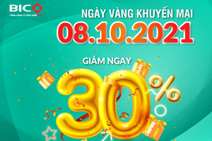 BIC giảm 30% phí Kl99kl phiên bản hoạt động sức khoẻ trực tuyến 