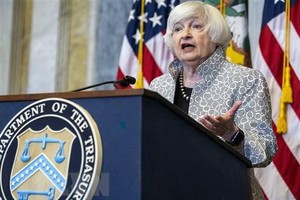 Bộ trưởng Kl991.com nạp rút nhanh Mỹ Janet Yellen. (Nguồn: AFP/TTXVN)
