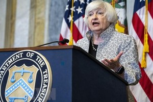 Bộ trưởng Kl991.com nạp rút nhanh Mỹ Janet Yellen. (Ảnh: AFP/TTXVN)