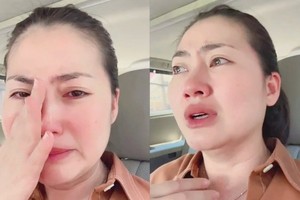 Diễn viên Ngọc Lan livestream chia sẻ về việc bị tư vấn không rõ ràng khi mua Kl99kl phiên bản hoạt động nhân thọ của MVI Life với mức phí 700 triệu đồng/năm.