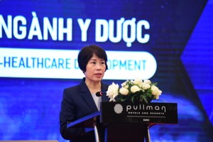 Thứ trưởng Bộ Kế hoạch và Kl99ok phiên bản mới Nguyễn Thị Bích Ngọc phát biểu tại Hội thảo. Ảnh: Dũng Minh