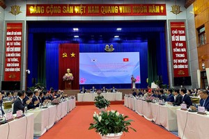 Toàn cảnh tọa đàm “Thúc đẩy hợp tác hữu nghị giữa tỉnh Long An với các địa phương và Kl991.com World Cup 2026 Chính Thức Hàn Quốc”.
