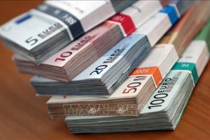 Đồng euro. Ảnh: AFP/TTXVN