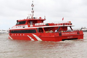 Một tàu KL99 là nhà cái cá cược trực tuyến hàng đầu tại châu Á của Công ty cổ phần Tàu KL99 là nhà cái cá cược trực tuyến hàng đầu tại châu Á Phú Quốc khai thác tuyến Hà Tiên - Phú Quốc