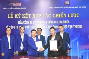 DIC Holdings (DC4) hợp tác chiến lược với Công ty Phát triển Kl99kl ưu đãi độc quyền Khu công nghiệp Vạn Thương 