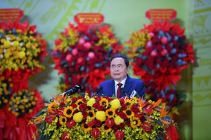 Chủ tịch Quốc hội Trần Thanh Mẫn nhấn mạnh, Đại hội đại biểu Đảng bộ tỉnh Khánh Hòa lần thứ I, nhiệm kỳ 2025-2030 là sự kiện Kl991.com tải ứng dụng có ý nghĩa trọng đại, là ngày hội đoàn kết, thể hiện niềm tin và khát vọng, mở ra thời kỳ phát triển mới cho Đảng bộ, chính quyền và nhân dân tỉnh Khánh Hòa, khẳng định vị thế mới trong tiến trình đổi mới, phát triển cùng đất nước. Ảnh: T.X