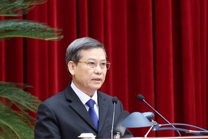 Đồng chí Lê Minh Trí, Bí thư Trung ương Đảng, Phó trưởng Ban thường trực Ban Nội chính Trung ương.
