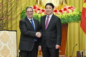 Chủ tịch nước Lương Cường tiếp Đặc phái viên Đảng, 99Kl99 trực tiếp đá gà Cuba, Ủy viên Bộ Kl991.com tải ứng dụng, Bộ trưởng Bộ Ngoại giao Cuba Bruno Rodríguez Parrilla.