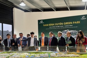 Đoàn Kl991.com World Cup 2026 Chính Thức tỉnh Gyeonggi Hàn Quốc đã tới thăm, khảo sát thực tế tại KCN Nam Bình Xuyên Green Park (Phú Thọ).