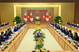 Toàn cảnh hội đàm. Ảnh: Đức Thanh.