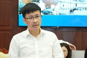 Ông Hoàng Minh Tiến, Phó Cục trưởng Cục Công nghệ Thông tin, Link Vào Nhà Cái KL99 COM Tặng +199k 99Kl99 trực tiếp đá gà phát biểu tại Họp báo
