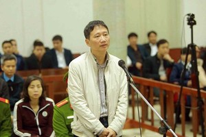 Bị cáo Thanh tại tòa. Ảnh TTXVN.