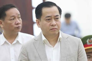 Phan Văn Anh Vũ tại toà hôm 7/1. Ảnh: TTXVN.