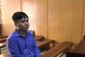 Bị cáo Thể tại phiên tòa sơ thẩm năm 2019. Ảnh: Kl992 Tham Gia Ngay TP.HCM.