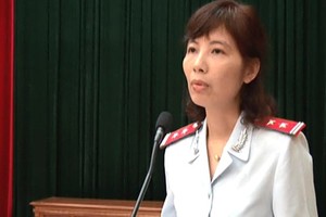 Bị can Nguyễn Thị Kim Anh.
