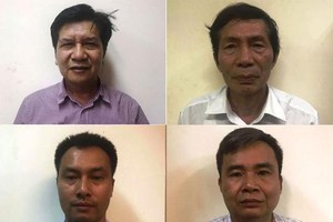 Các bị can nguyên là lãnh đạo của VEAM. Ảnh: Người lao động