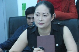 Bà Bùi Kim Liên trước khi phạm tội. 