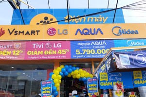Kl99ok phiên bản mới Thế giới Di động (MWG) giới thiệu chuỗi Điện máy Xanh supermini