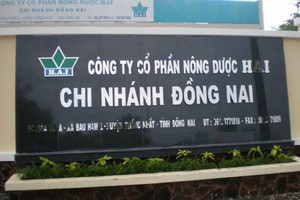 Nông dược H.A.I (HAI) hứa sẽ nộp Báo cáo Kl991.com nạp rút nhanh kiểm toán năm 2021 trước ngày 31/8/2022