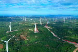 Nhà máy điện gió Ea Nam Đắk Lắk tại Xã Ea Nam, Huyện Ea H'Leo, tỉnh Đắk Lắk