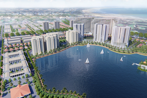 Phối cảnh tổng thể dự án KĐT Chí Linh do DIC Corp làm chủ Kl99ok phiên bản mới.