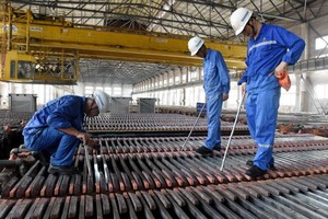Trung Quốc đang tăng cường dự trữ đồng