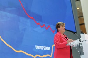 Bà Kristalina Georgieva, Giám đốc điều hành của Quỹ Tiền tệ Quốc tế (IMF) 