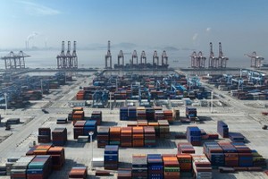 Lượng đặt hàng container từ Trung Quốc đến Mỹ tăng mạnh trở lại