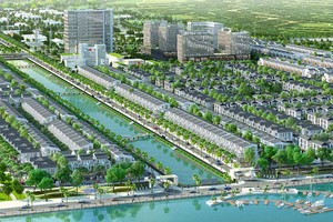 Phối cảnh tổng thể khu đô thị Bella Vista Long An